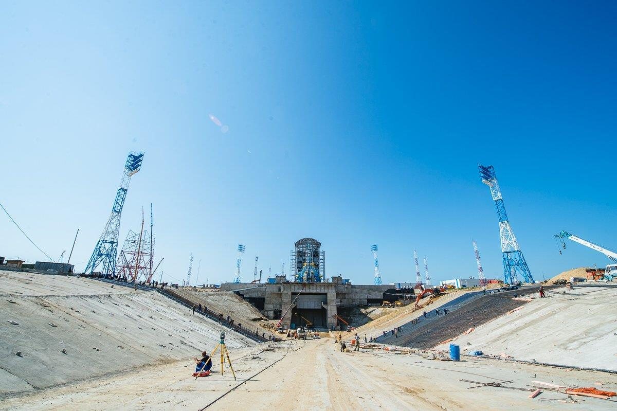 Космодром Восточный — алмазное бурение отверстий под вентиляцию